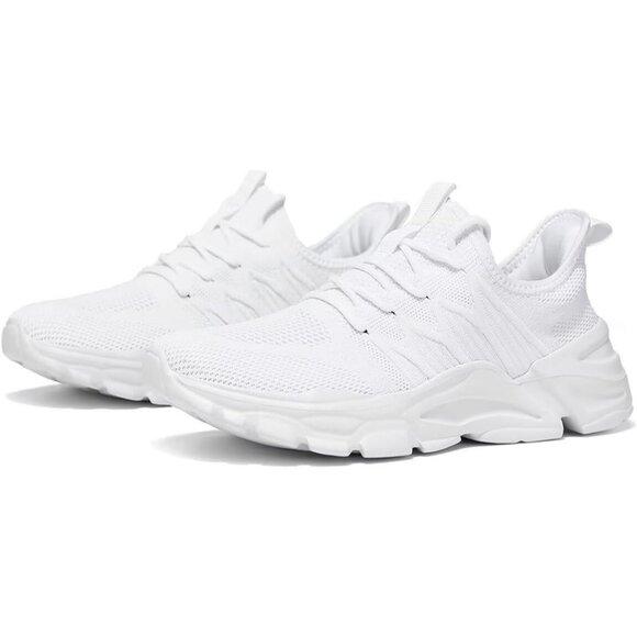 ⚡Men\'s Z71 White Breathable Lightweight Slip Resistant Athletic Gym Work Shoes main image 5